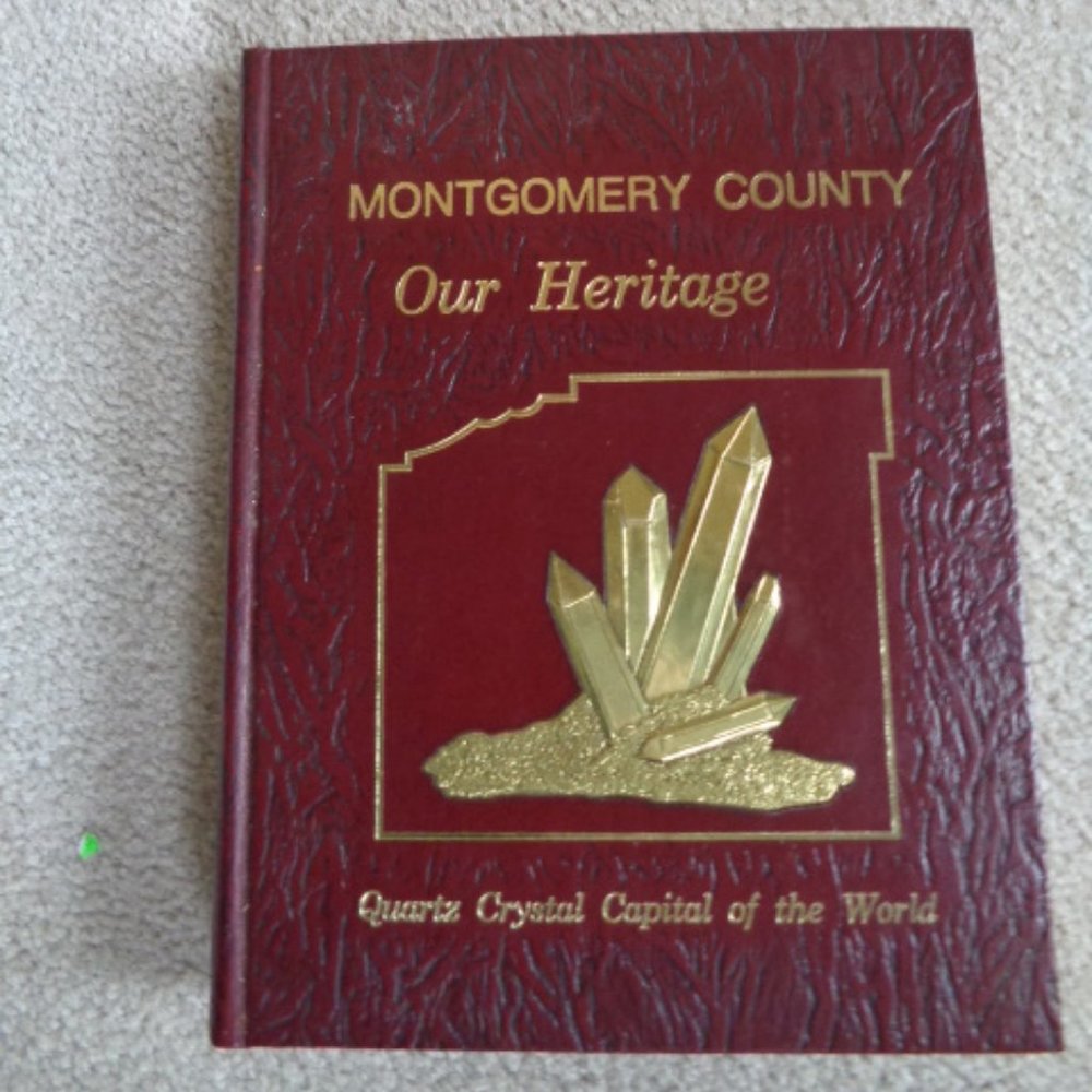 RARE Historical Montgomery County crystal book